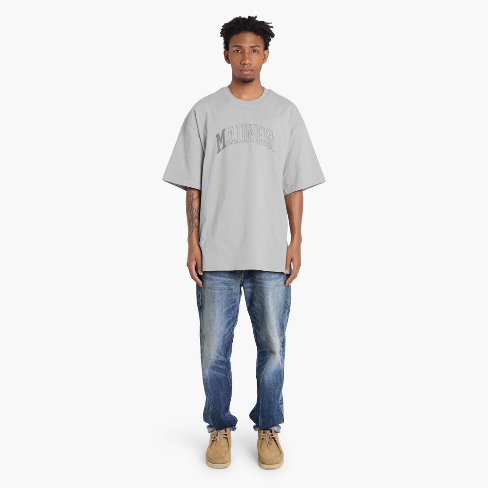 Madness Print T-Shirt Light Grey - Stylish Graphic Tee for Men | Casual Streetwear & Everyday Wear
