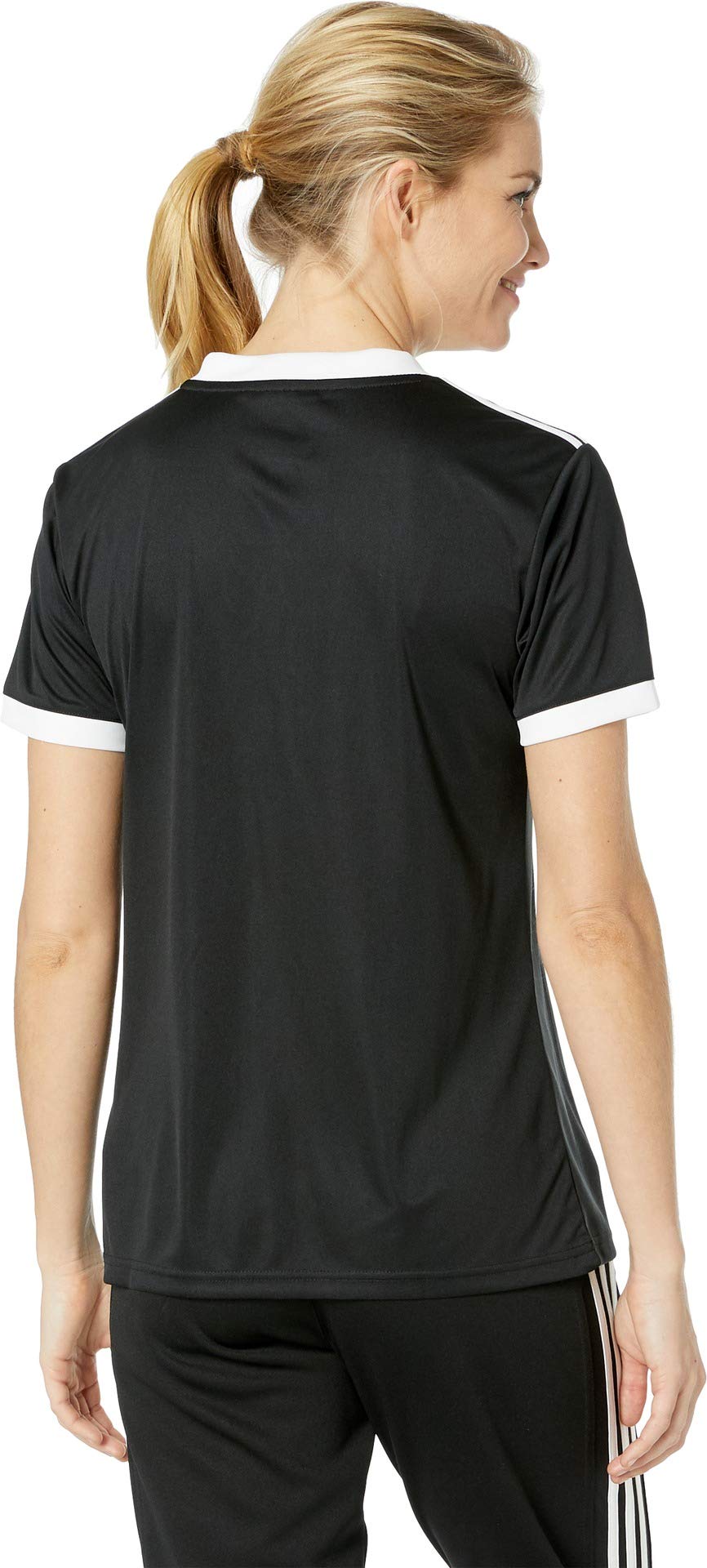 adidas Women's Alphaskin Tiro Jersey - Breathable Workout Top for Running, Yoga & Gym - Moisture-Wicking Performance Shirt for Active Women