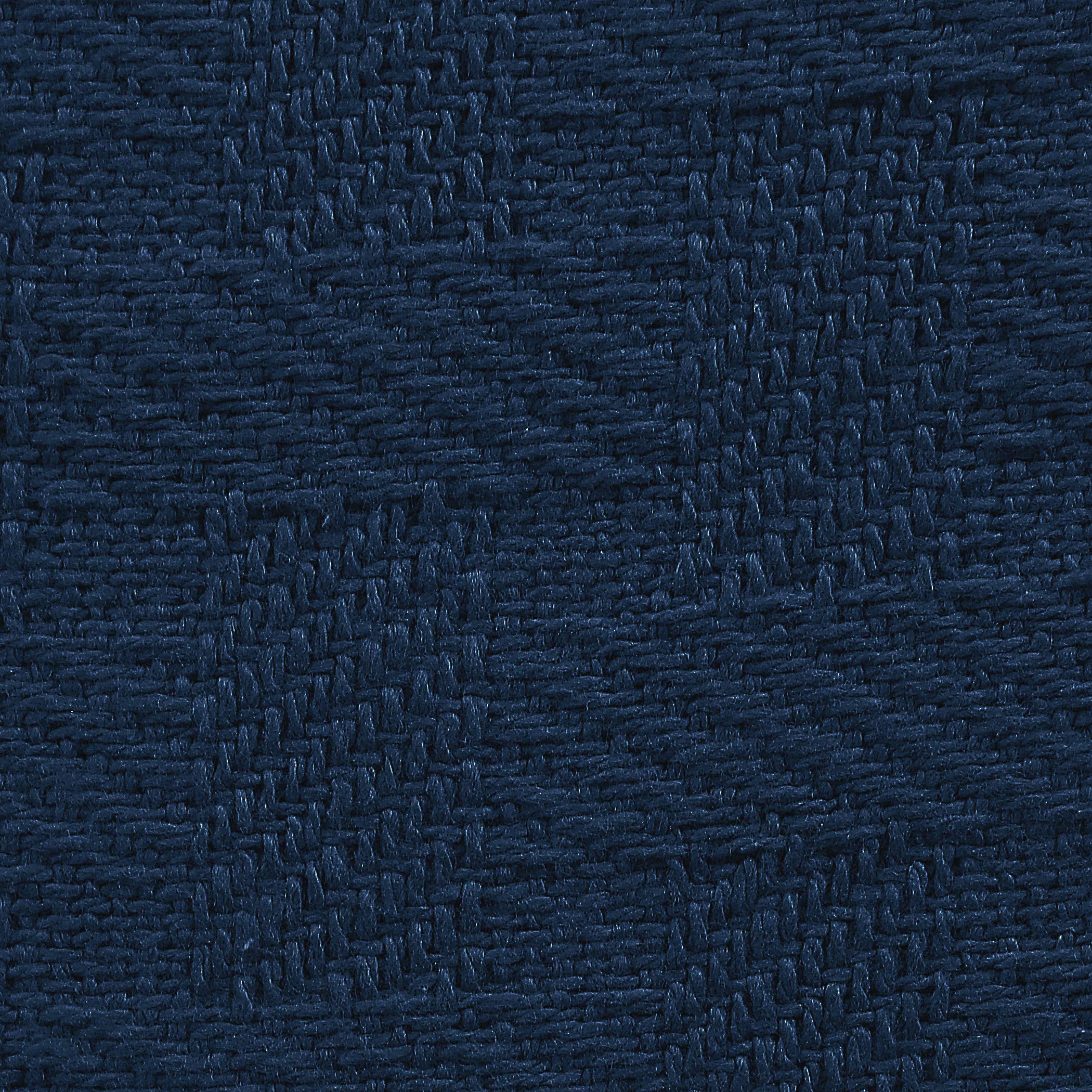 GLAMBURG 100% Cotton Thermal Blanket - Queen Size Breathable Bed Blanket for All Seasons, Navy Blue - Perfect for Layering, Cozy Nights & Guest Room Comfort