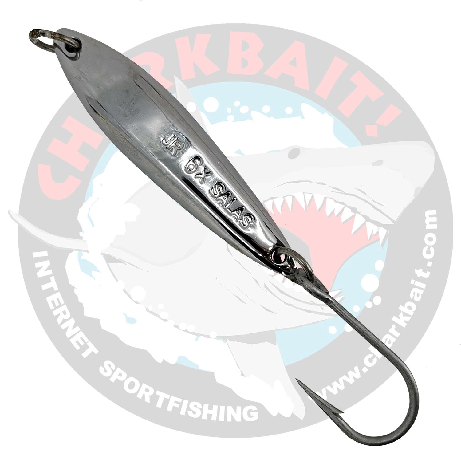 Salas 6X Jr Chrome Yo-Yo Iron Jigs - Premium Saltwater Fishing Lures for Tuna, Yellowtail & Wahoo - Perfect for Offshore & Deep Sea Fishing Adventures
