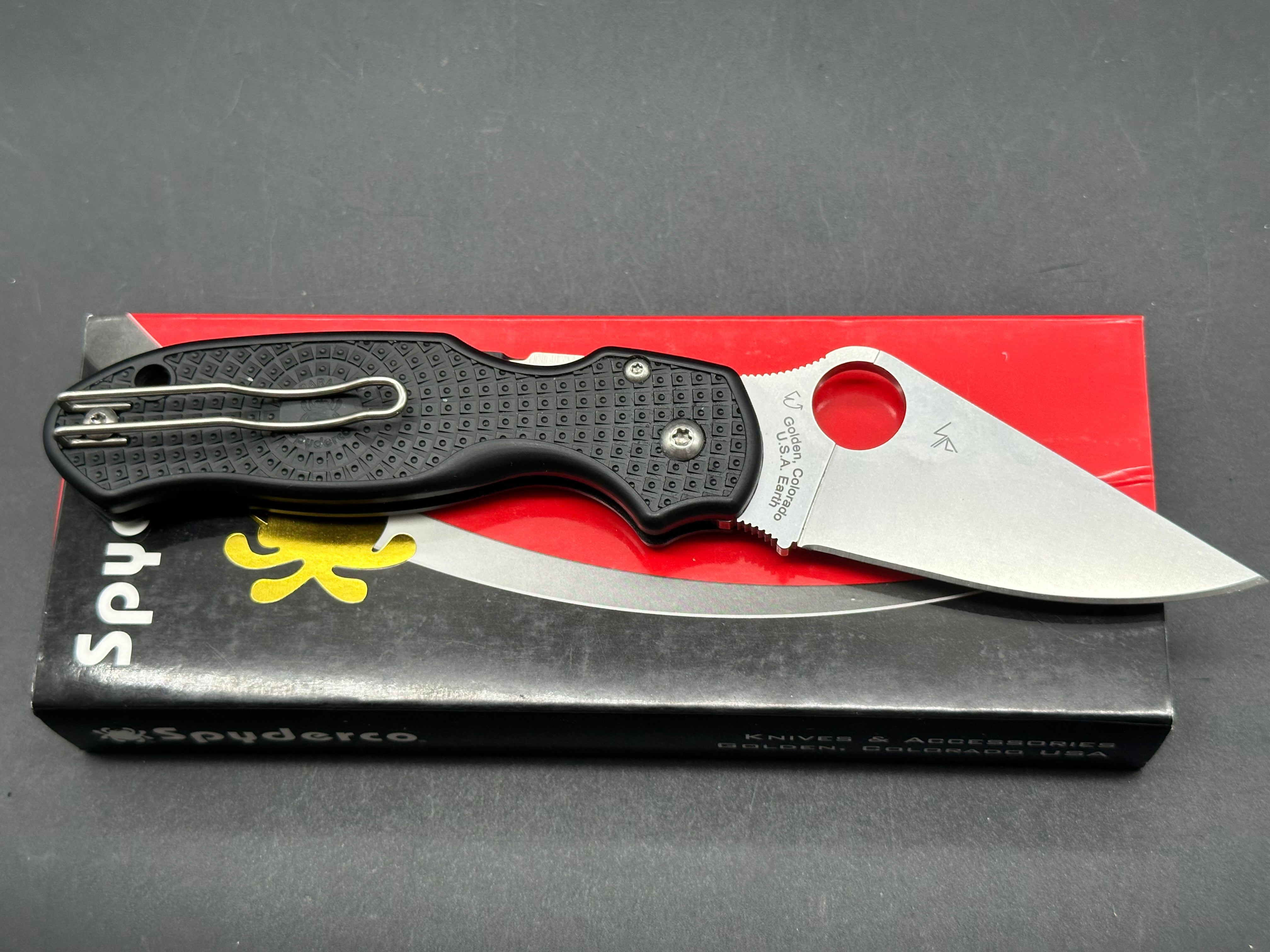 Spyderco Para 3 Lightweight Folding Knife - 2.93