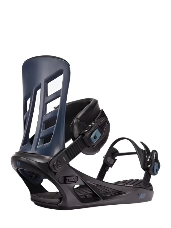 K2 Indy Snowboard Bindings 2025 - Lightweight & Responsive for All-Mountain & Freestyle Riding - Perfect for Powder, Park, and Backcountry Adventures