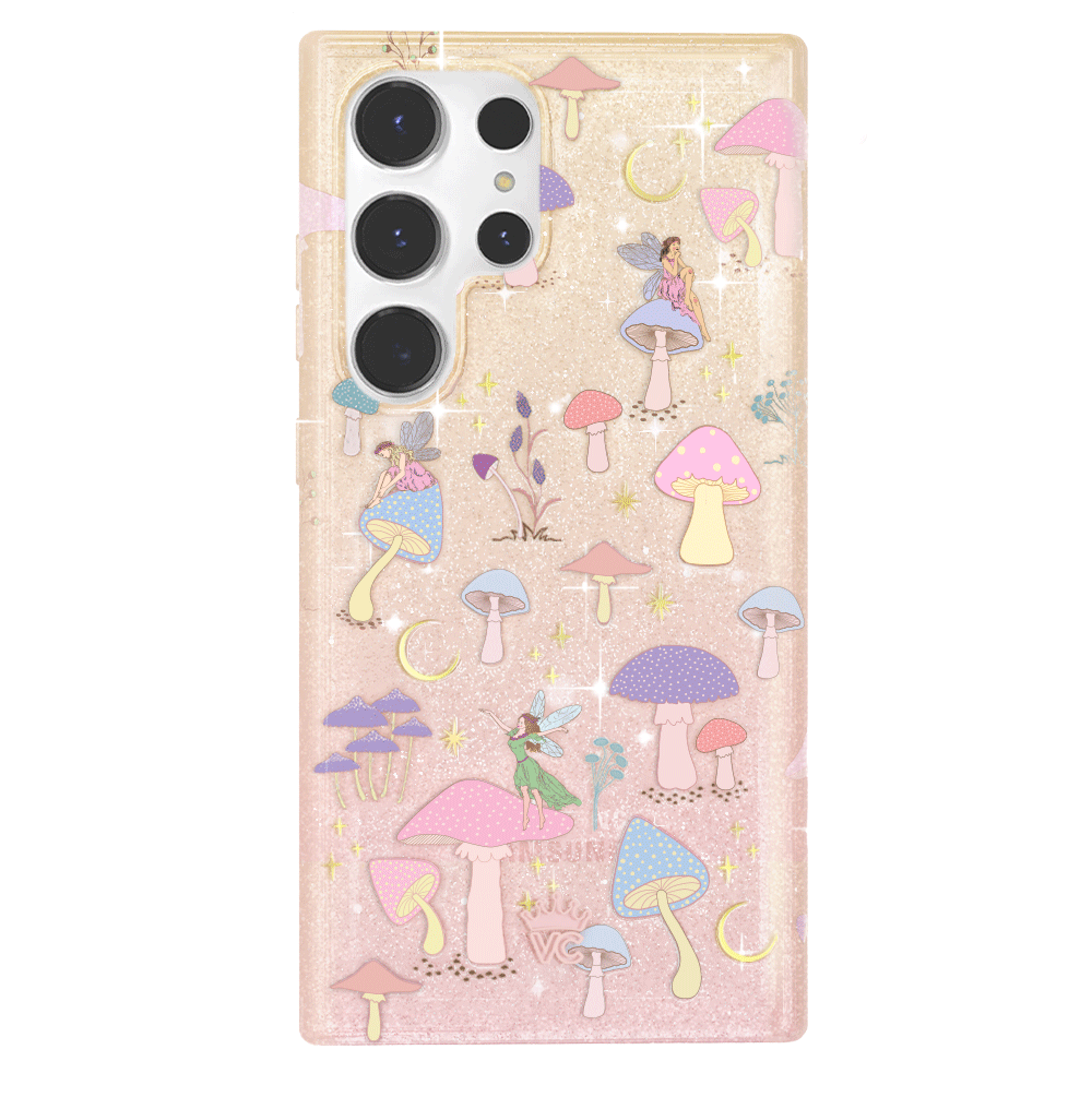 Enchanted Mushroom Galaxy Phone Case for Samsung - Protective & Stylish Cover for Daily Use, Outdoor Adventures & Trendy Aesthetics