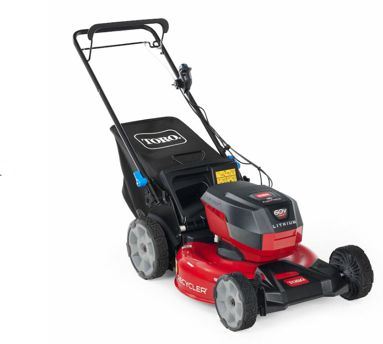 Toro 21326 60V Recycler 21-Inch Cordless Electric Lawn Mower - Perfect for Medium to Large Yards, Eco-Friendly Battery-Powered Grass Cutting