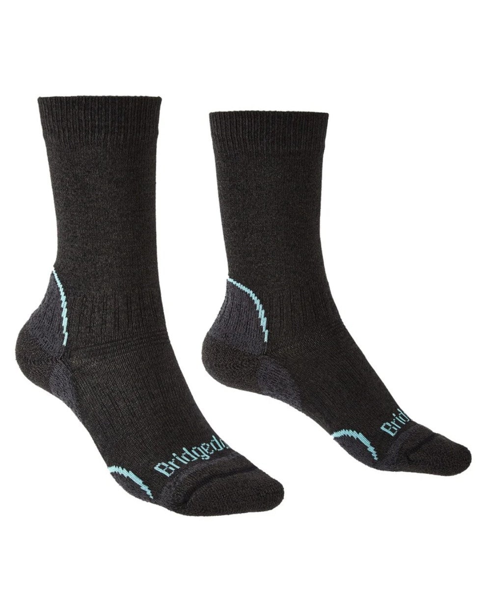 Bridgedale Women's Lightweight T2 Coolmax Performance Boot Socks - Moisture-Wicking Hiking & Outdoor Socks for All-Day Comfort