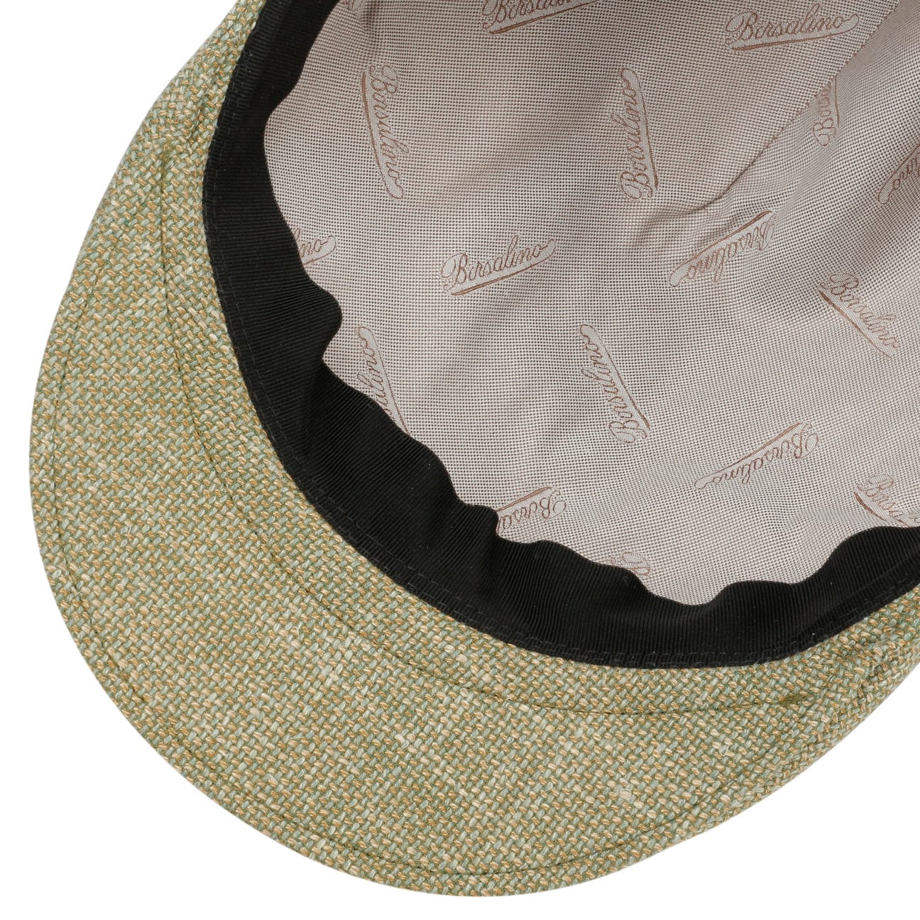 Borsalino Premium Summer Flat Cap for Men - Lightweight Breathable Sun Hat for Outdoor Activities, Travel, and Casual Wear