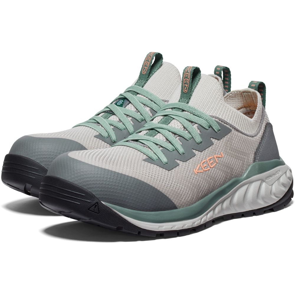 Keen Arvada Shift Women's Composite Toe Athletic Work Shoes - Lightweight Safety Footwear for Women, Grey (1028800) - Perfect for Construction, Warehouse & Outdoor Work