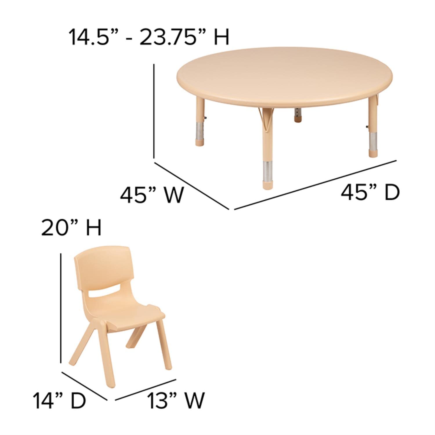 Flash Furniture Emmy 45