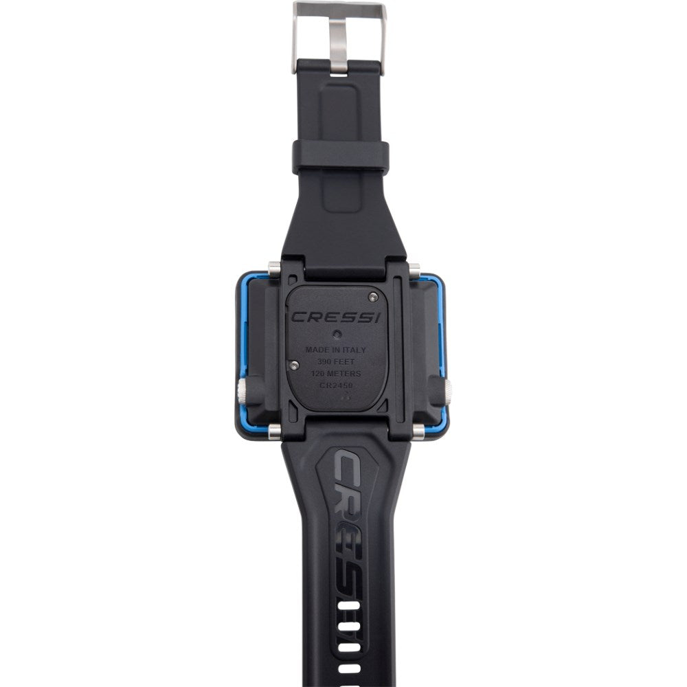 Cressi Raffaello Wrist Dive Computer for Scuba Diving - Digital Depth Gauge with Backlight for Underwater Exploration and Spearfishing