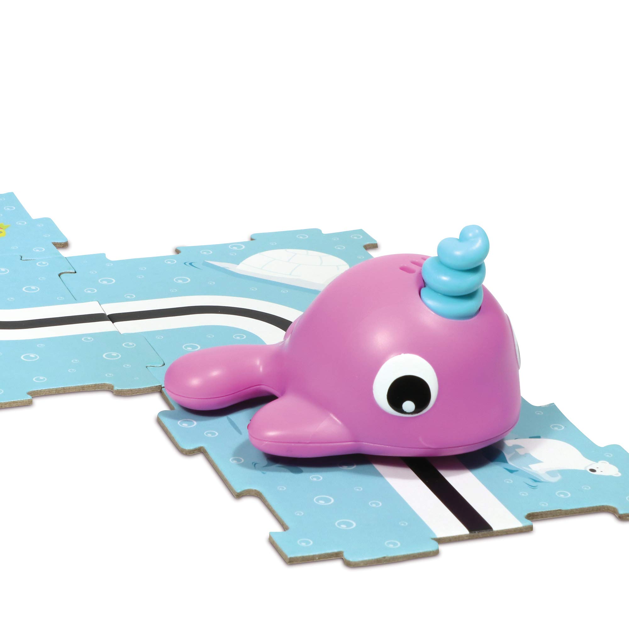Learning Resources Coding Critters Go Pets Dipper the Narwhal - 14-Piece STEM Coding Toy for Kids Ages 4+, Screen-Free Early Programming & Interactive Learning Toy for Toddlers - Perfect for Homeschool, Classroom & Playroom Educational Activities
