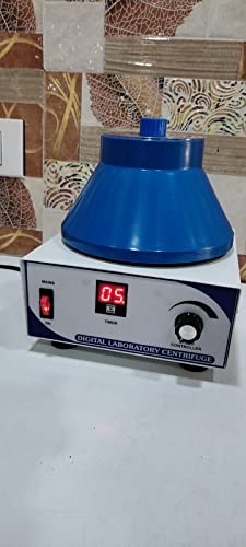 NAUDH Digital Laboratory Centrifuge Machine - High-Speed Precision for Medical, Research & Clinical Use | Ideal for DNA, Blood Sample Separation & Lab Testing