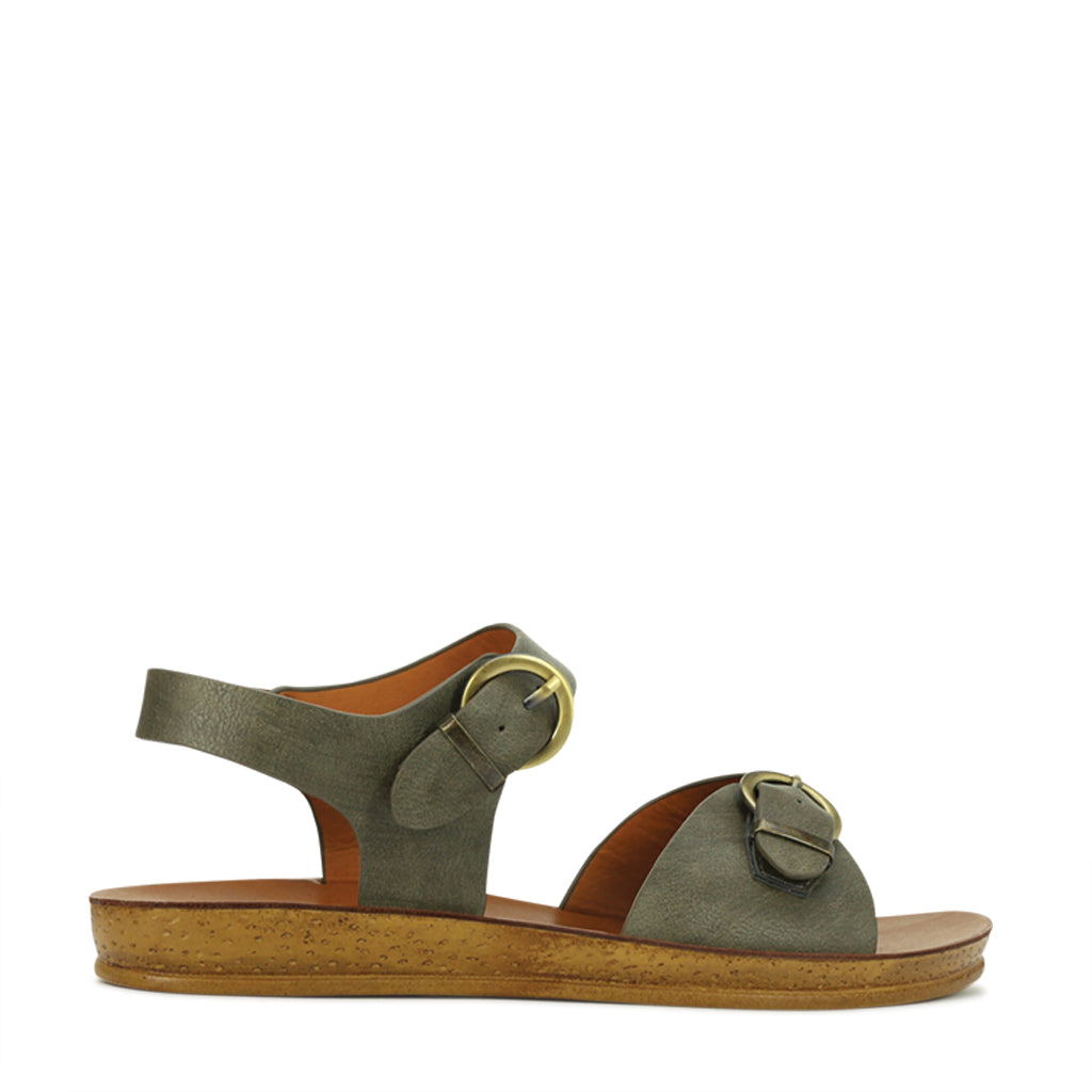 Brazi Ankle Strap Sandals for Women - Comfortable Summer Beach Wedding Shoes | Perfect for Outdoor, Vacation, and Casual Wear