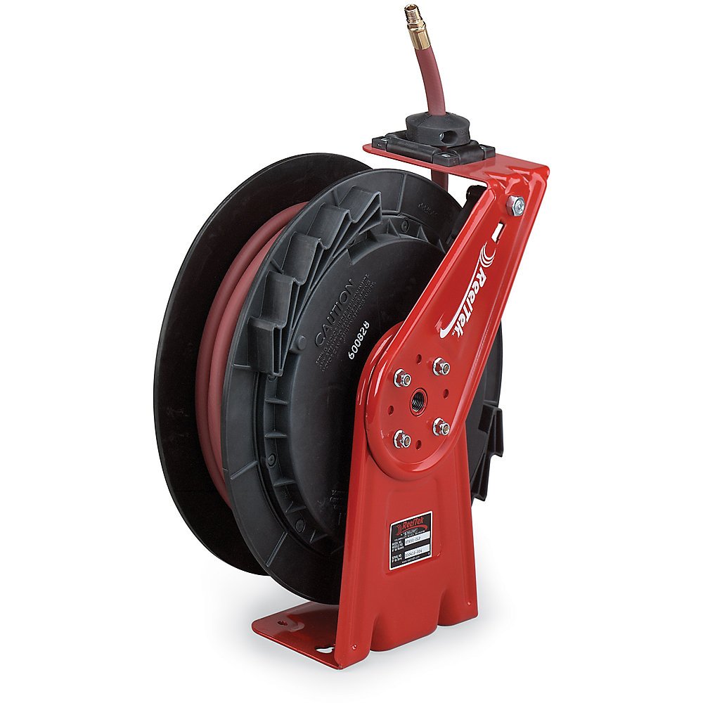 High-Quality 3/8 Inch Spring Return Hose Reel for Garden, Car Washing & Outdoor Watering | Durable & Easy to Use