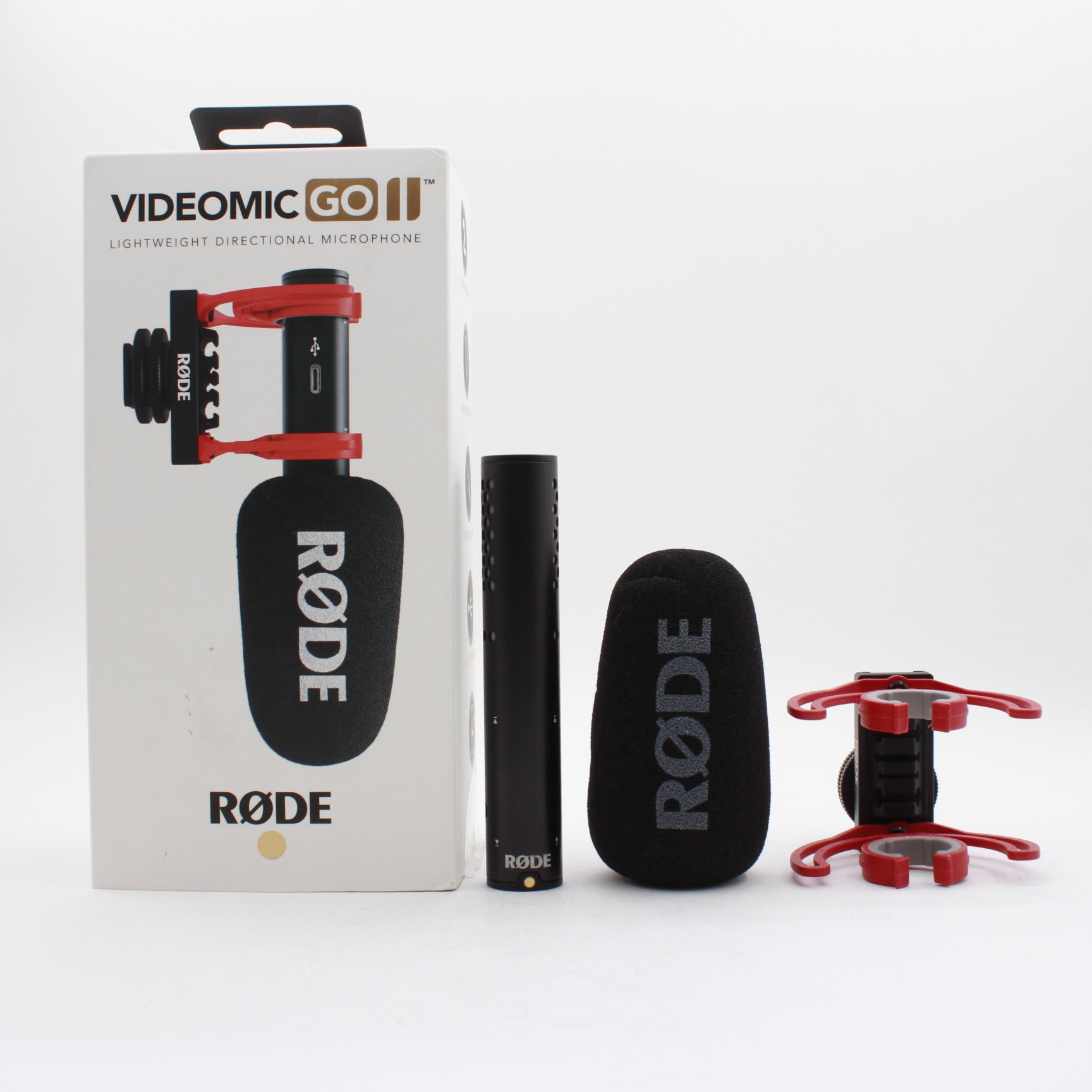 Rode Videomic GO II Directional Microphone - Like New with Original Box | Perfect for Vlogging, YouTube Videos & Content Creation