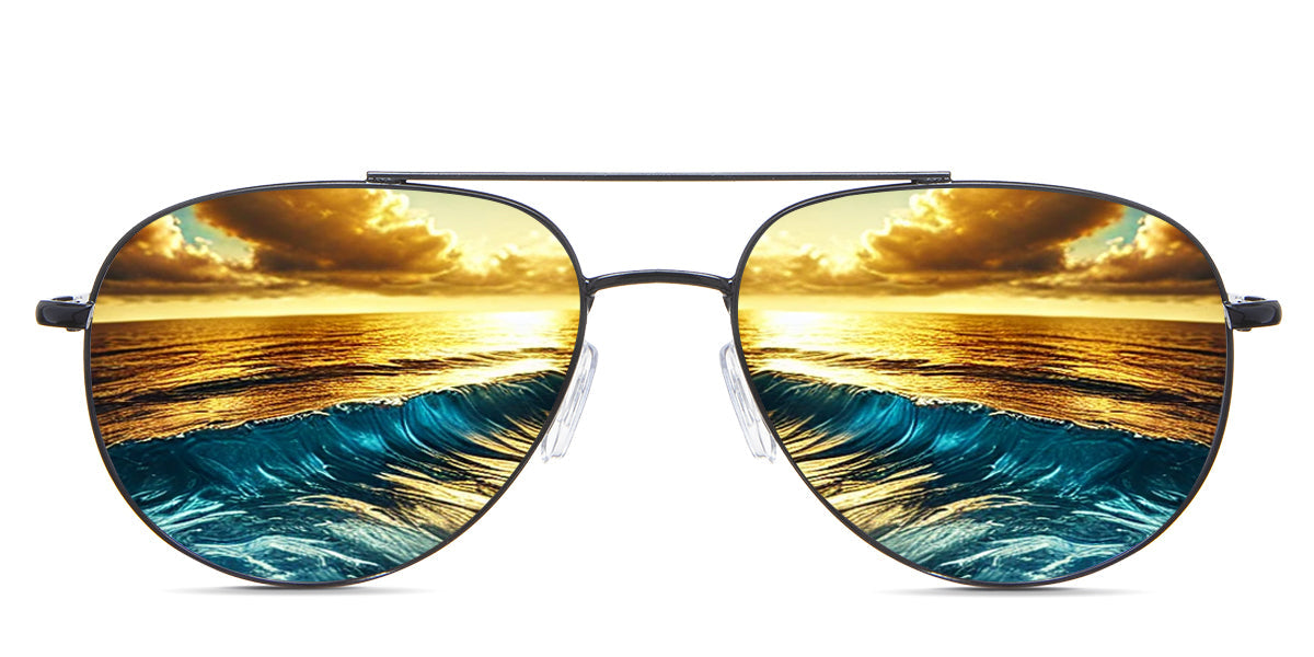 Shiloh Men's Prescription Polarized Sunglasses - UV Protection, Anti-Glare for Driving, Fishing & Outdoor Activities