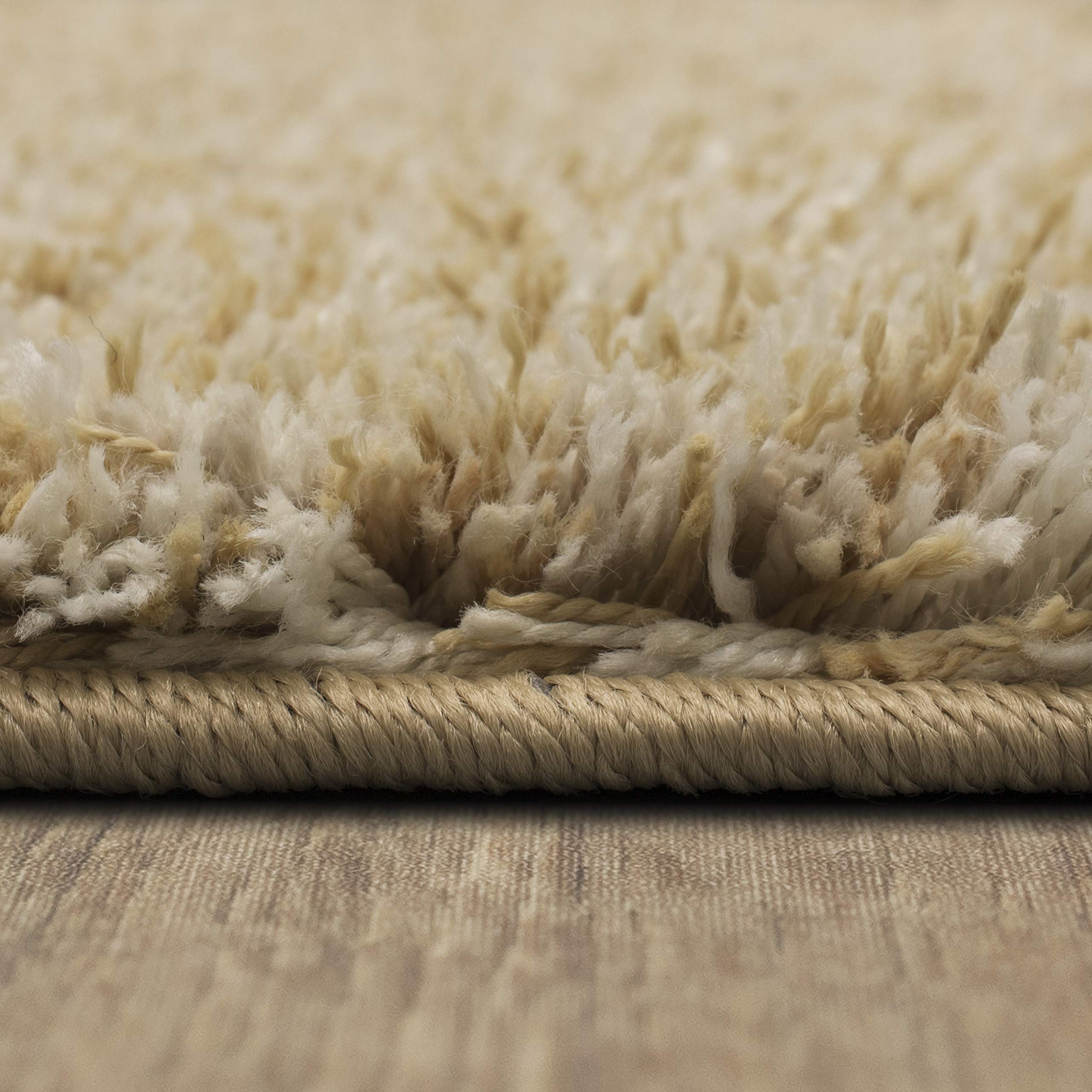 Mohawk Home Clinton 8'x10' Tan Area Rug - Soft & Durable Living Room, Bedroom, Office Decor