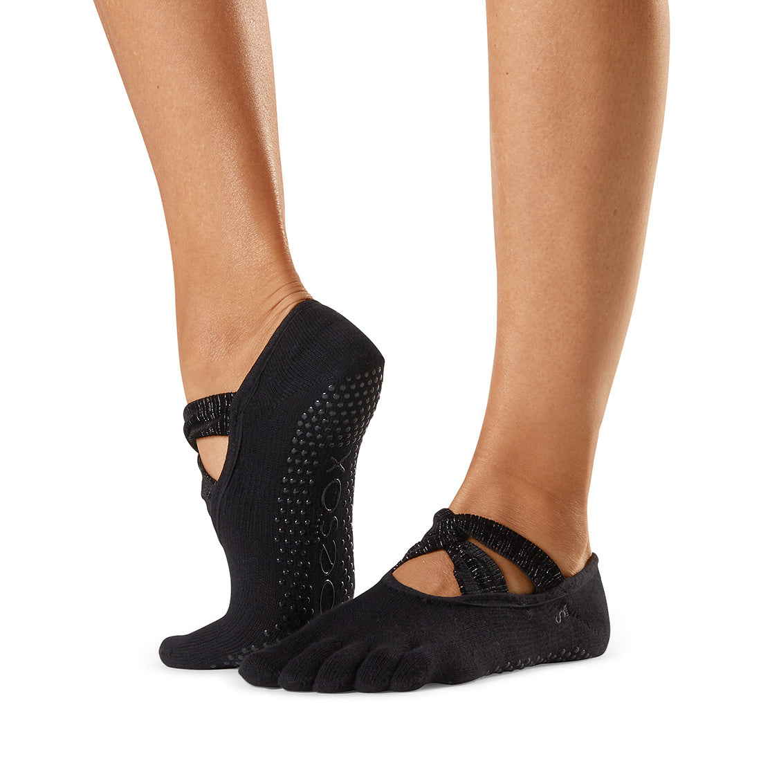 ToeSox Ivy Grip Socks - Non-Slip Yoga Socks for Women with Toe Separation | Ideal for Pilates, Barre & Dance Workouts