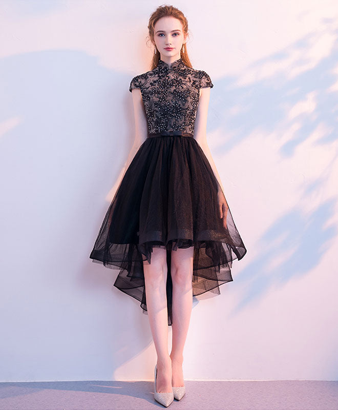 Elegant Black Tulle Short Prom Dress for Homecoming - Perfect for Parties, Dances & Special Occasions