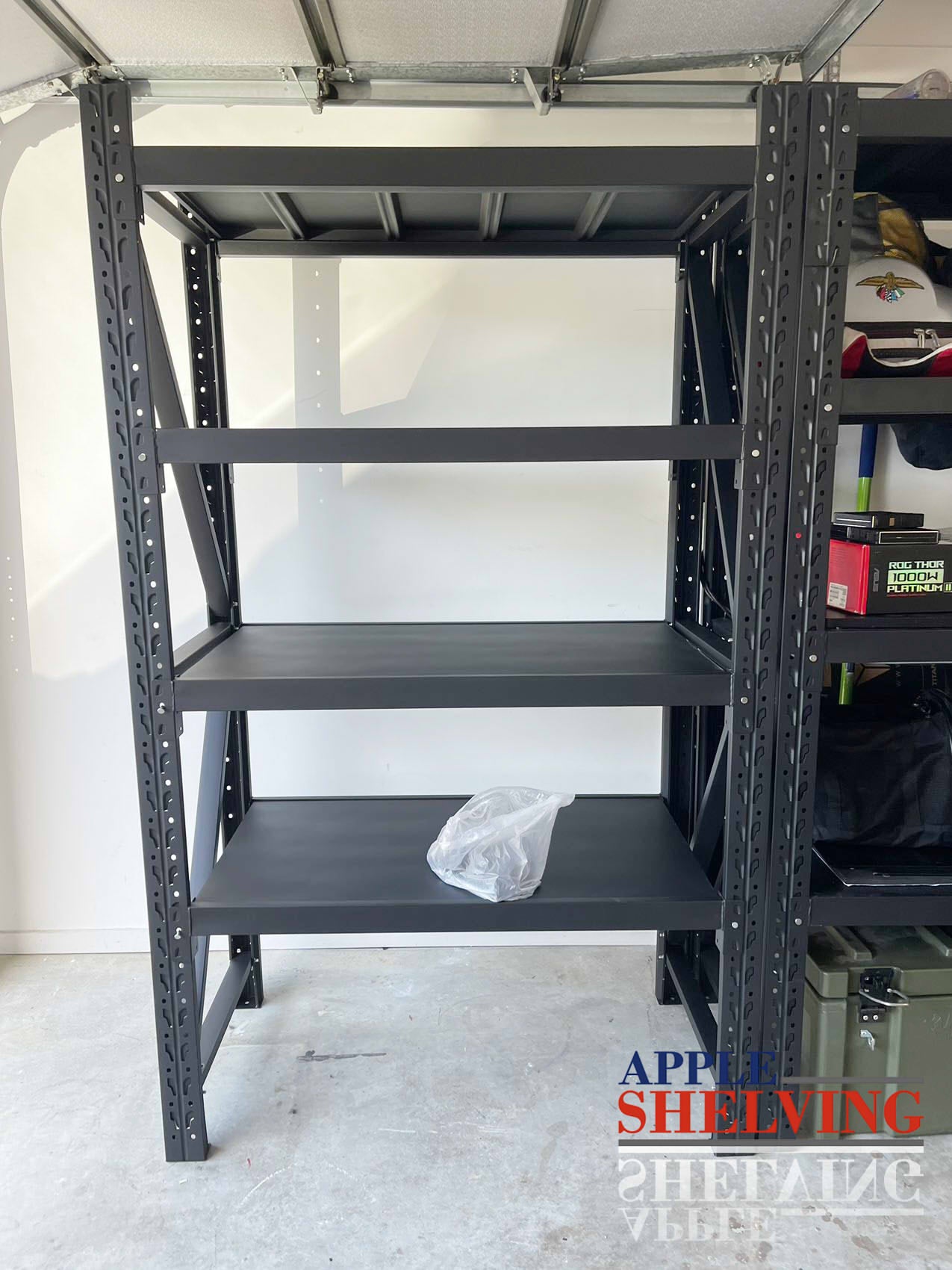 1.2m x 2m x 0.6m Heavy Duty Steel Shelving Unit - 1000KG Capacity (WxHxD) - Perfect for Warehouse Storage, Garage Organization & Industrial Shelving Solutions