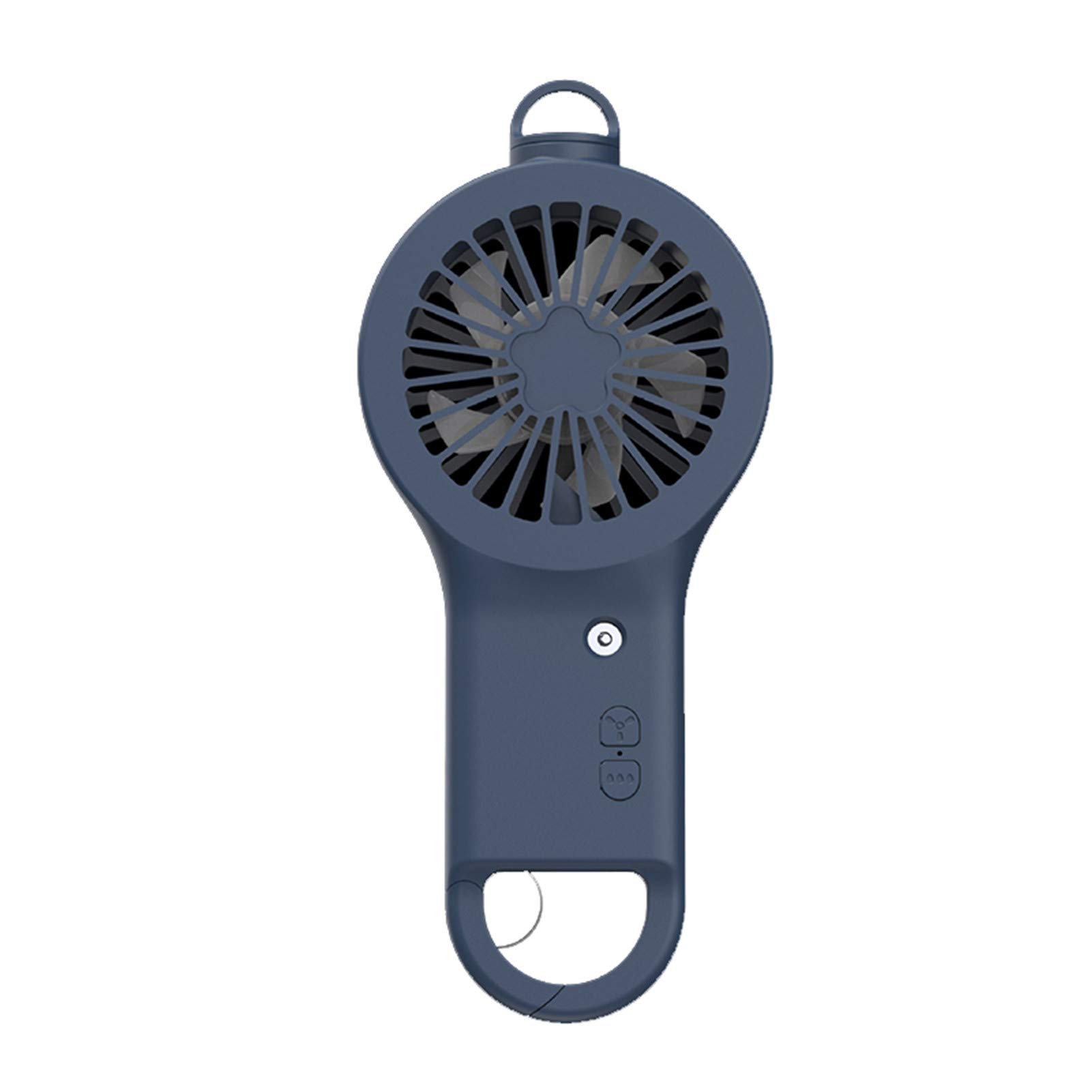 Portable Mini USB Rechargeable Handheld Fan with Water Mist Spray - Personal Cooling Fan for Travel, Camping, Office & Outdoor Use - Perfect for Summer, Beach, Gym & Hot Weather - Great for Baby Stroller, Car Ventilation & Daily Activities - Ideal Gift for Home, Work & Travel | Stay Cool During Outdoor Adventures, Office Work, Indoor Relaxation & Yoga Sessions