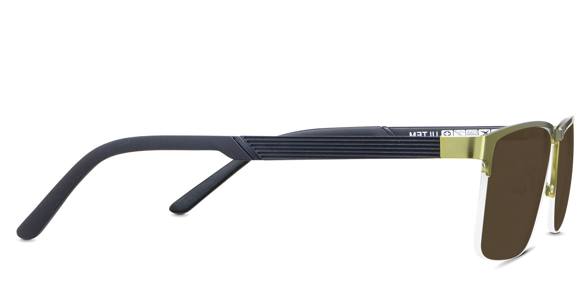 Colson Men's Polarized Prescription Sunglasses - UV Protection, Anti-Glare for Driving, Fishing & Outdoor Activities