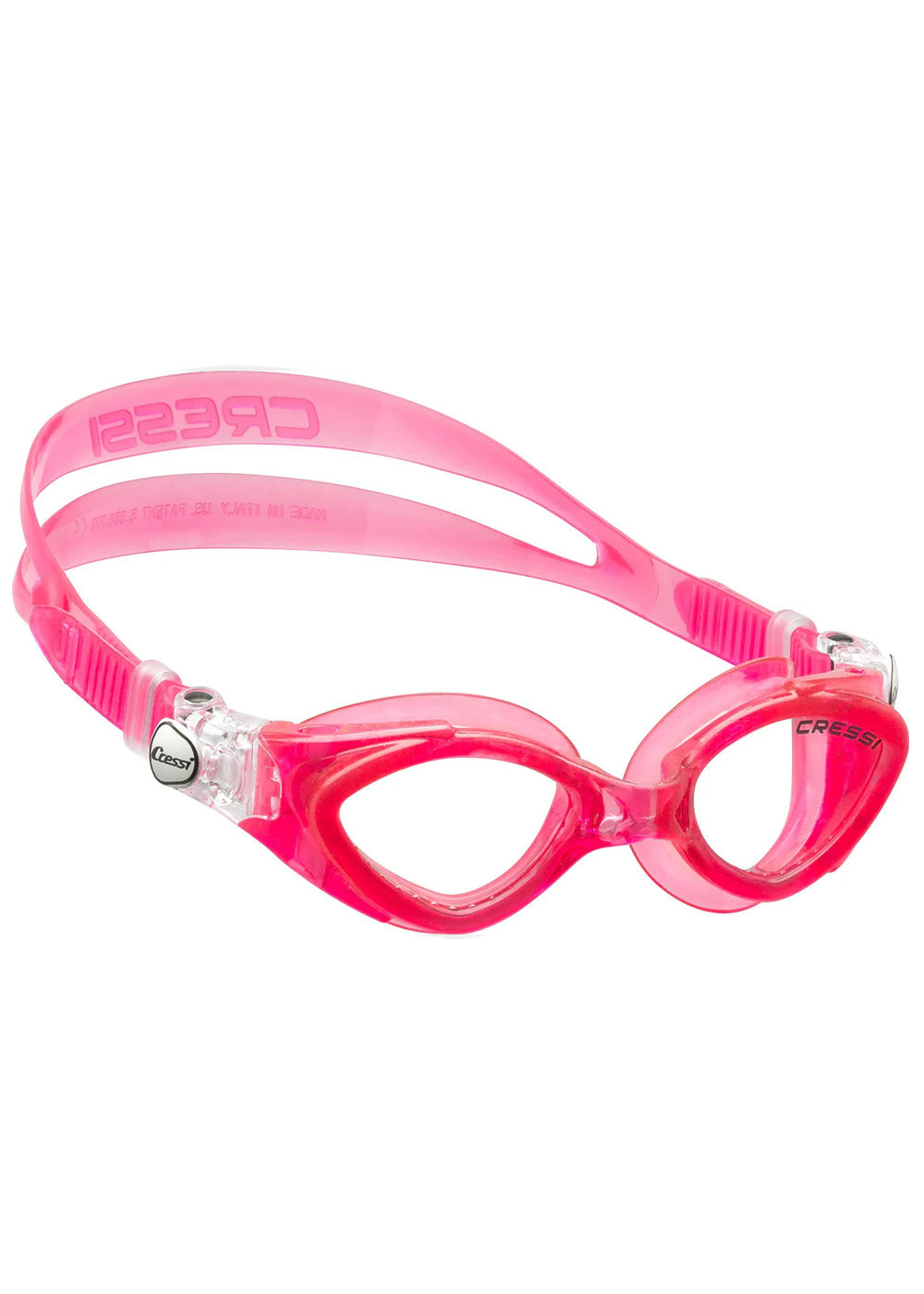 Cressi King Crab Kids Swimming Goggles - Anti-Fog & UV Protection for Children's Pool, Beach & Snorkeling Activities