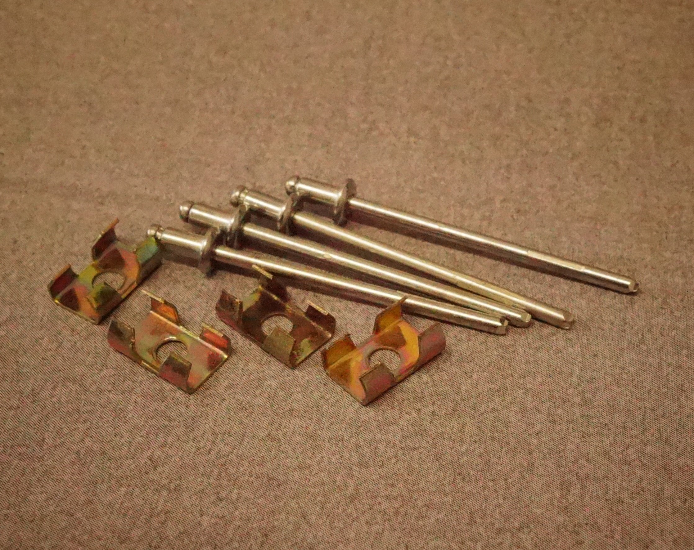 Ford Escort MK1 Chrome Trim Clips (Set of 36) - Genuine Replacement Part #2138 for Classic Car Restoration & Auto Detailing