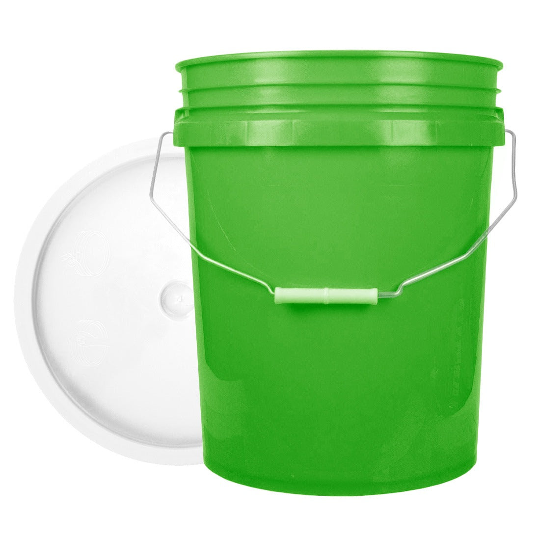 Premium Round Bucket Set for Home & Garden - Durable Plastic Storage Pails for Cleaning, Organizing, and DIY Projects - Ideal for Household, Office, and Outdoor Use
