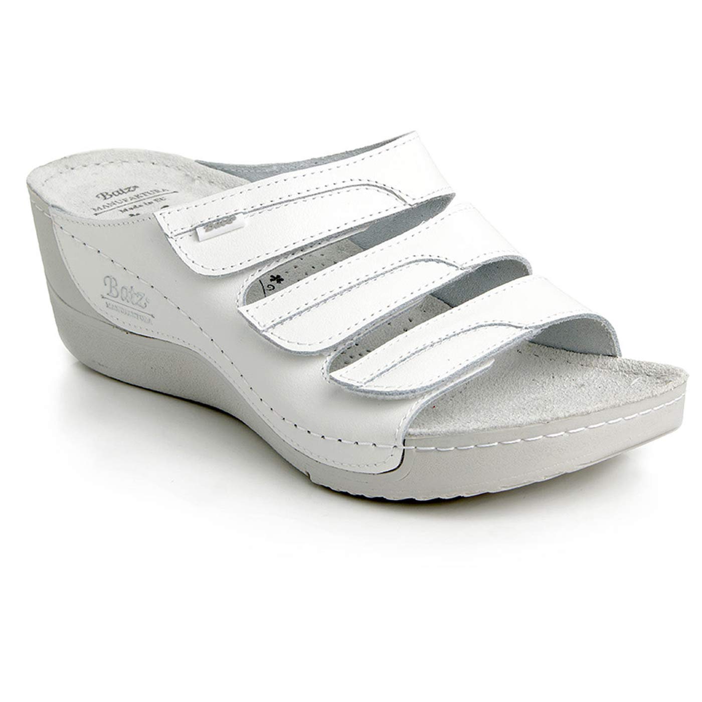BATZ OLGA Handmade Leather Women's Sandals - Comfortable Clogs & Mules for Casual Wear, Home Slippers - Perfect for Summer, Beach, and Everyday Use