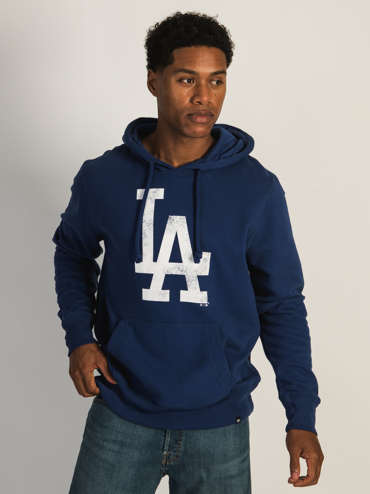 47 Dodgers Imprint Headline Hoodie - Official MLB Licensed Pullover for Men & Women - Perfect for Game Day, Casual Wear & Fan Apparel