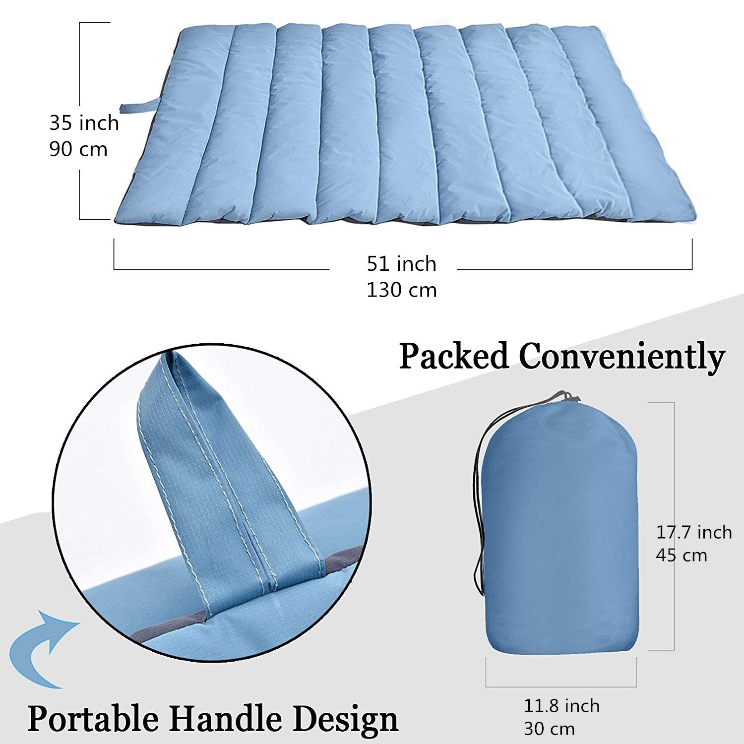**Waterproof Outdoor Dog Bed - Large Size 51