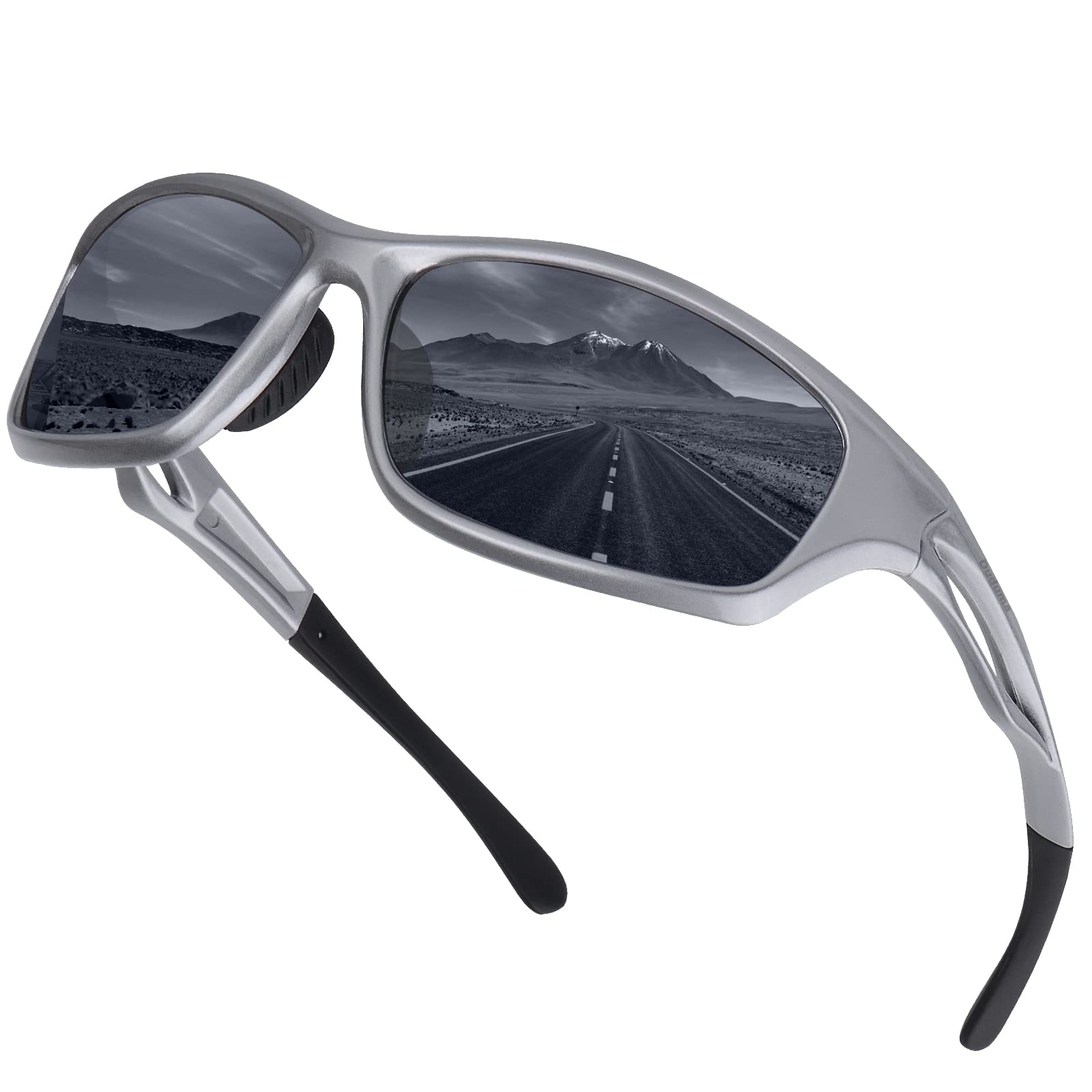 **Duduma Polarized Sports Sunglasses for Men & Women - UV Protection, Lightweight TR90 Frame for Running, Cycling, Fishing, Golf & Driving - Perfect Outdoor Activewear Accessories**