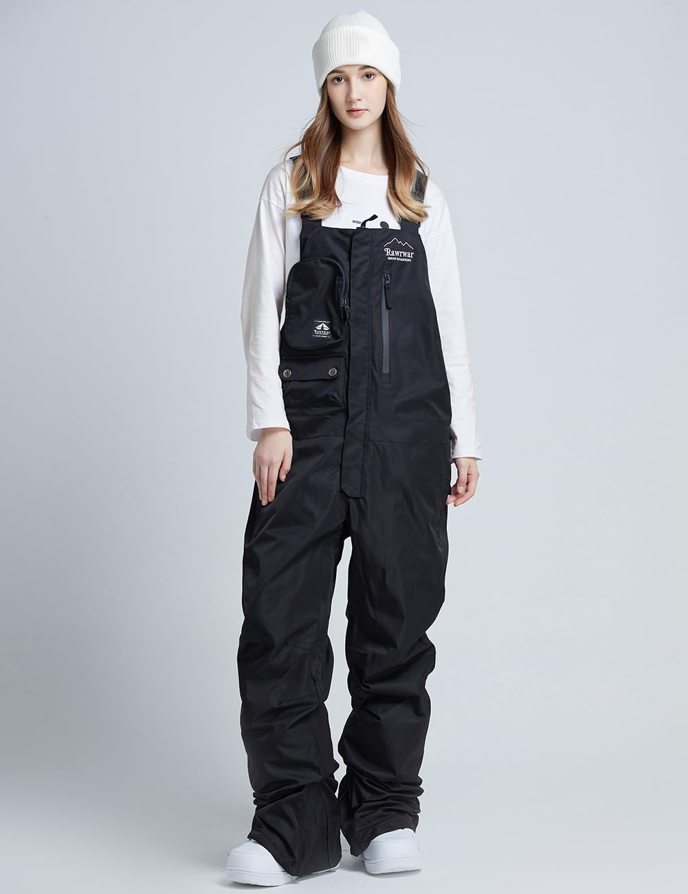 Waterproof Insulated Ski Bib Overalls for Men & Women - Windproof Snow Pants for Skiing, Snowboarding & Outdoor Winter Activities