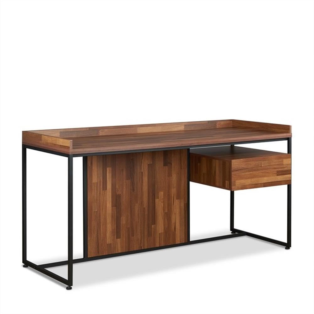 Acme Furniture 92445 Shea Desk - Modern Home Office Desk with Storage Drawer, Study Writing Table for Small Spaces - Perfect for Remote Work, Online Learning & Home Office Setup