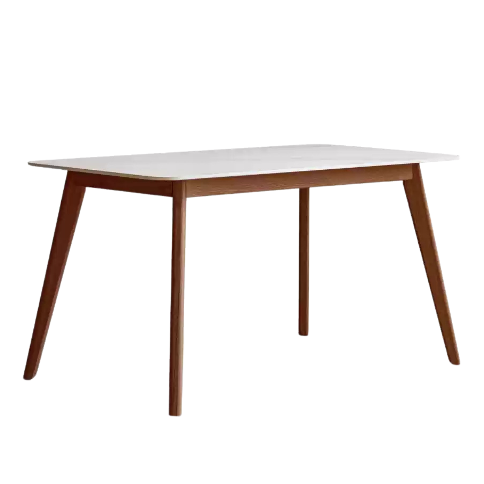 55.1x31.4x29.9 inch / 140x80x76.2cm / Walnut color / dining table