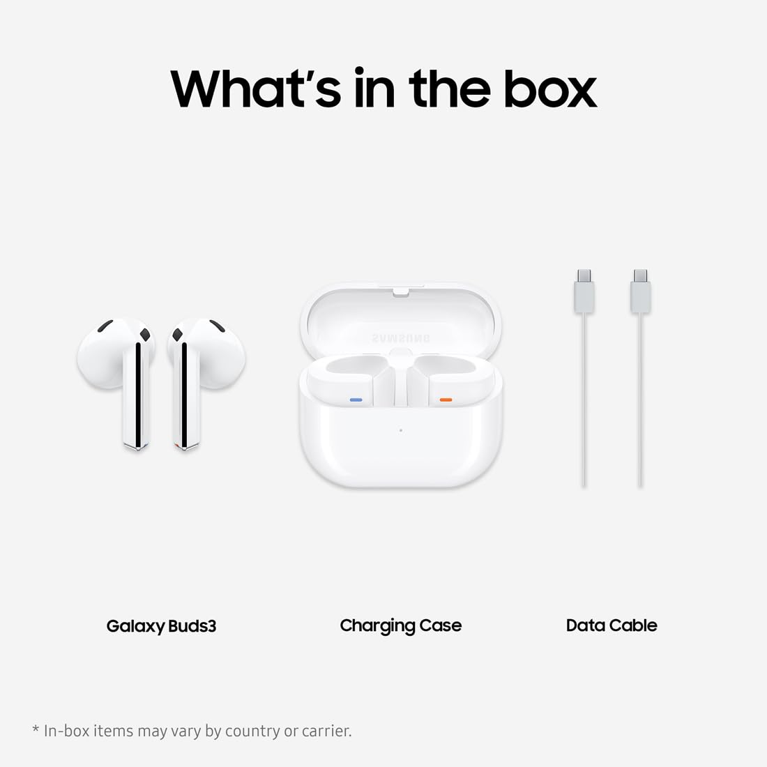 Samsung Galaxy Buds3 Pro White - Wireless Bluetooth Earbuds with Galaxy AI, Active Noise Cancelling, 360 Audio - Perfect for Gym, Travel & Work (UK Version with 2-Year Warranty)