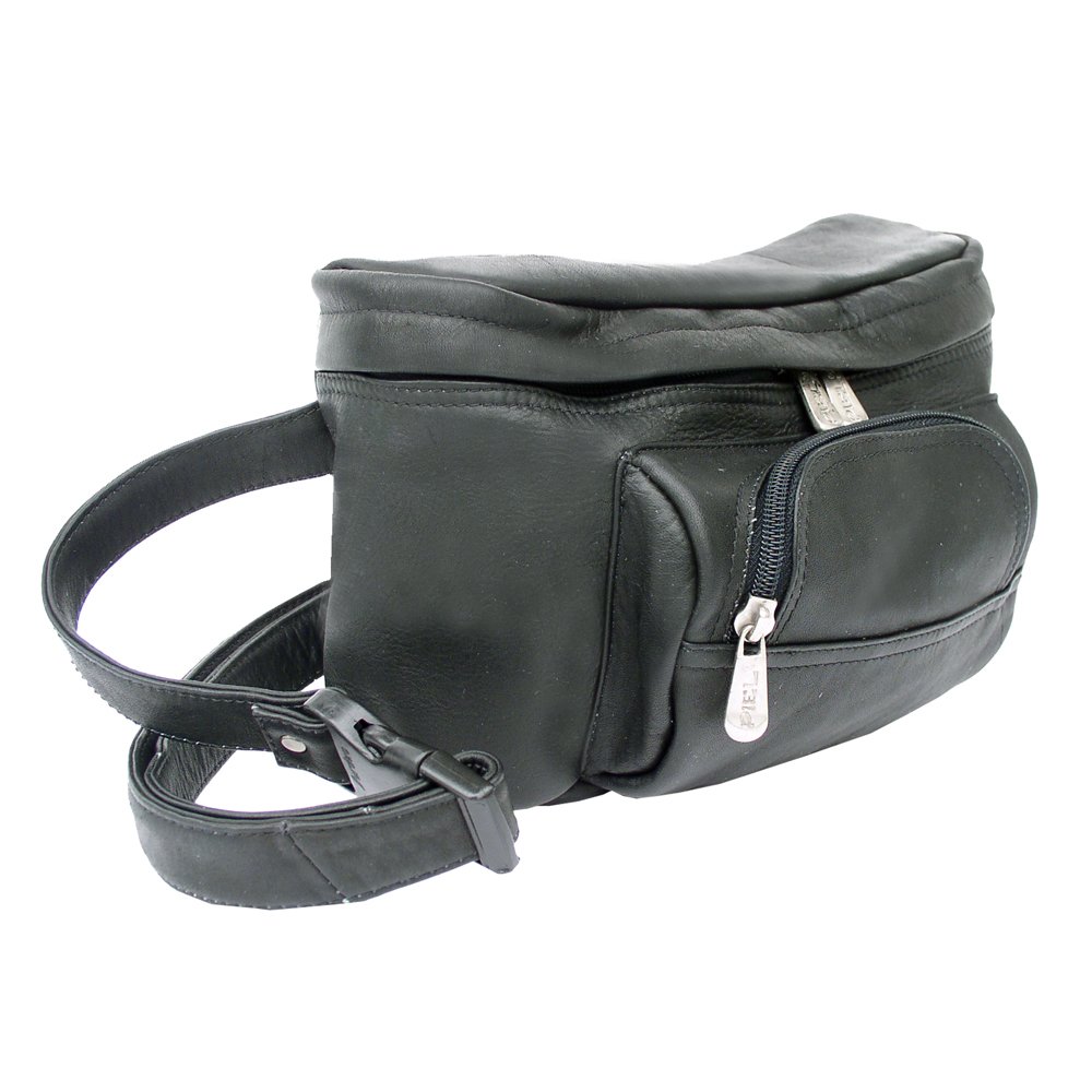 Best Waist Pack for Travel & Running - Durable Carry-All Waist Bag in Black (One Size Fits All) - Perfect for Hiking, Gym & Everyday Use