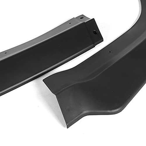 3PCS Front Bumper Lip Kit for 2011-2014 Dodge Charger SRT | SRT-Style Splitter Trim Protection Spoiler | Unpainted Matte Black Air Dam Chin Diffuser | Enhances Aerodynamics & Aggressive Styling for Street Racing & Car Shows