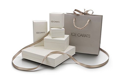 IceCarats 925 Sterling Silver Necklace with Pendant Charm - Elegant Jewelry for Women, Gift for Her, Birthday & Anniversary Present