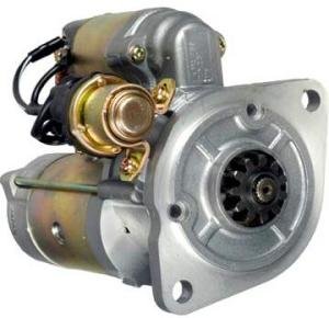 RAREELECTRICAL New 24V 11T CW Starter Motor - Compatible Replacement for Kobelco Excavator SK220 (ME087590) & 6D31 Engine | Heavy Duty Construction Equipment Parts for Excavators & Industrial Machinery