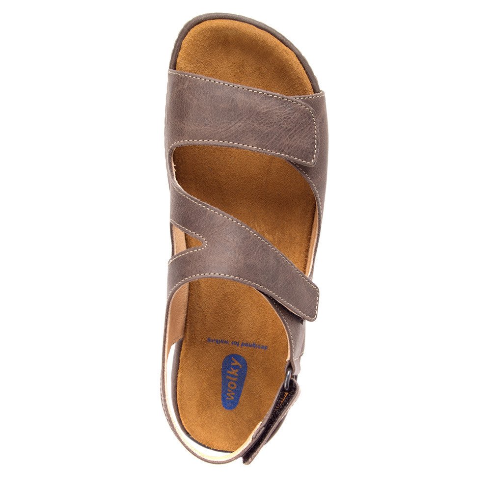 Wolky Women's Comfortable Flat Sandals - Breathable Summer Casual Shoes for Walking, Beach, Travel & Outdoor Activities