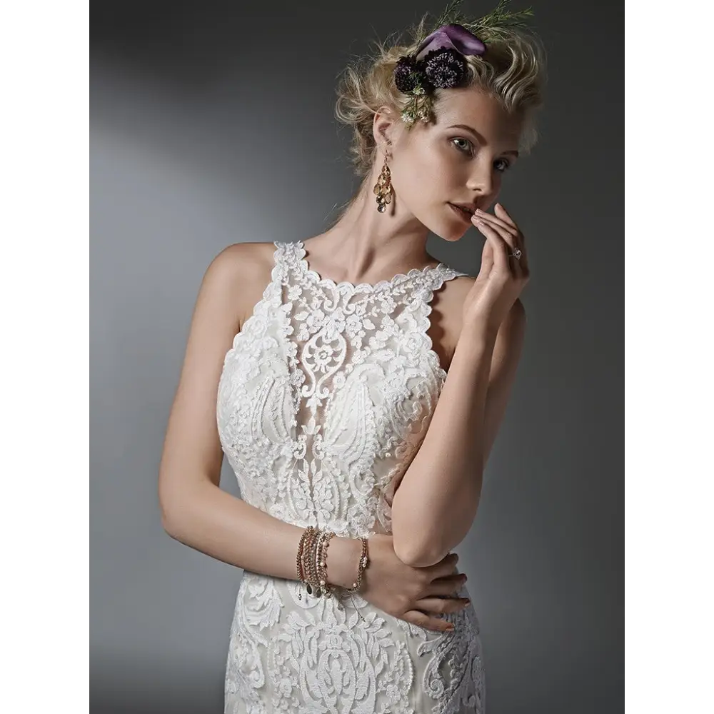 Sottero & Midgley Winifred Wedding Dress Sample Sale - Designer Bridal Gown for Bride, Prom & Formal Events