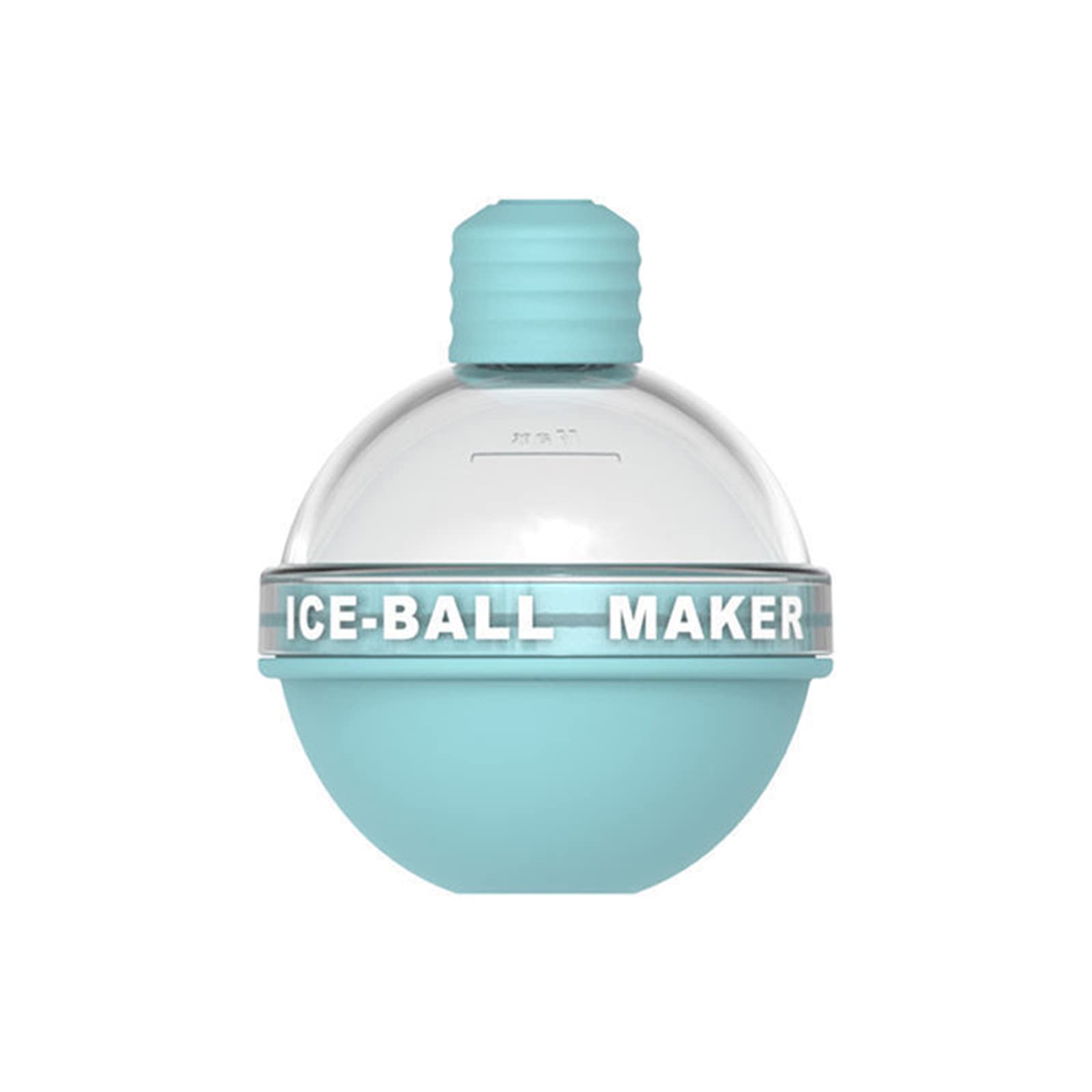 2022 Summer New Creative Light Bulbs Ice Molds - Reusable 2.6 Inch Sphere Ice Ball Maker for Whiskey & Cocktails - Blue Round Ice Cube Mold for Drinks & Party Decorations
