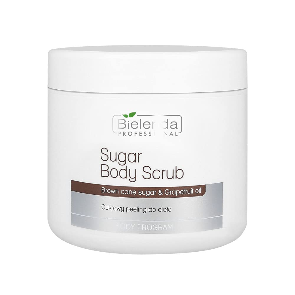 Bielenda Exfoliating Body Scrub - 180g | Deep Cleansing & Skin Renewal | Perfect for Dry Skin & Pre-Shave Preparation