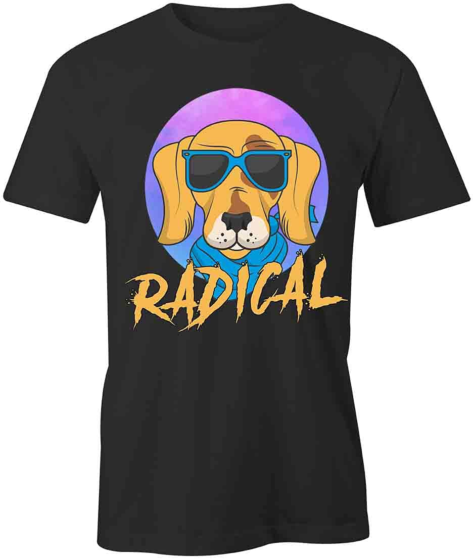 Radical Graphic Printed T-Shirt for Men & Women | Black Cotton Tee with Unique Designs | Perfect for Casual Wear, Street Style & Everyday Outfits