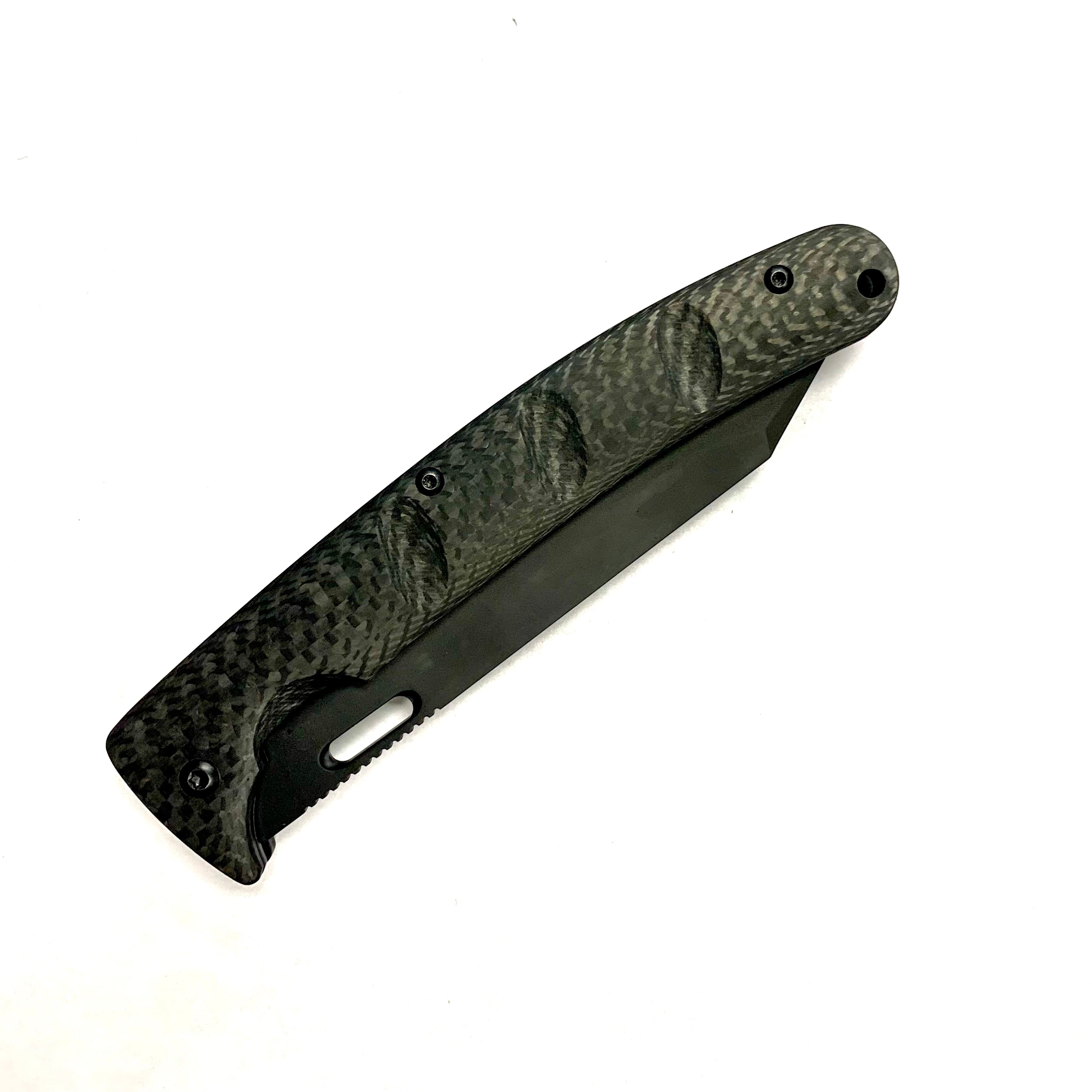 Premium Yu Kurosaki SG2 Folding Pocket Knife - Japanese Damascus Steel Blade, Compact EDC Knife for Camping, Hiking & Outdoor Adventures