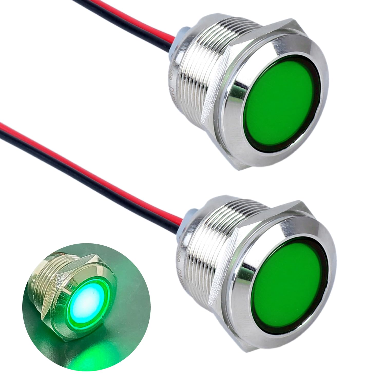 2PCS 22mm (7/8