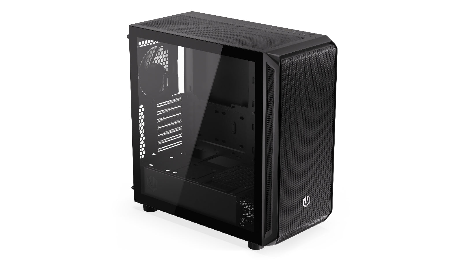 Endorfy Arx 700 Air ATX Mid Tower PC Gaming Case - High Airflow, Tempered Glass, RGB Fans (EY2A012) - Perfect for Gaming Rigs & Workstation Builds