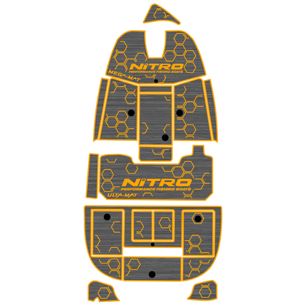 Hennessey Outdoors Ulta Mat Boat Flooring for 2017-2019 Nitro Z17 - Non-Slip Marine Deck Covering for Fishing & Water Sports