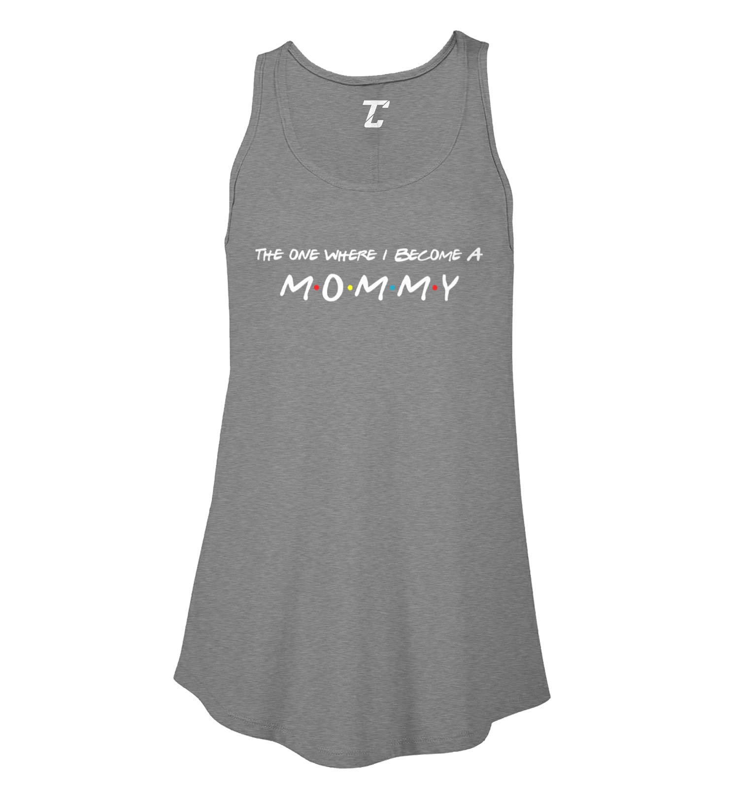 Mom Women's Flowy Tank Top - Comfortable & Stylish Maternity Shirt for Pregnancy & Nursing - Perfect for Casual Wear, Mother's Day Gifts & Everyday Outfits